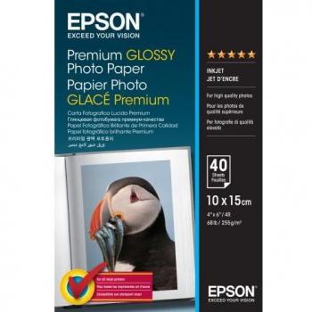Epson Premium Glossy Photo Paper 10x15cm 40 Sheets C13S042153