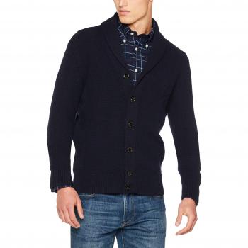 Tommy Hilfiger Luxury Structured Shawl Cardi Cf, Chaqueta Punto para Hombre