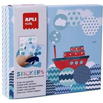 APLI Kids- Barco Juego de Gomets, Multicolor