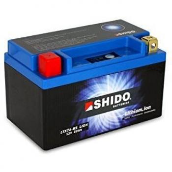 SHIDO LTX7A-BS LION -S- Batería de ion de litio, color azul