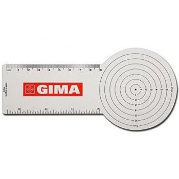 Gima 31185 - Calibre Lesioni Cutanee 21 x 5 cm, 1 unidad