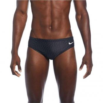 Bañador de natación Nike Hydrastrong Delta Hombre Negro