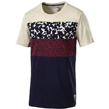 PUMA Speed Font Tee - Camiseta para hombre, multicolor, talla L