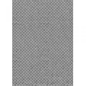 4 hojas de papel de impresión A4 para decorar diseño - Diseño con creaciones de lunares negros sobre fondo - tarjeta Cake and pequeño de topos blancos sobre fondo color gris 240gsm 300mic tarjetas de Stock a base de - con diseño de lisos de - bolso d