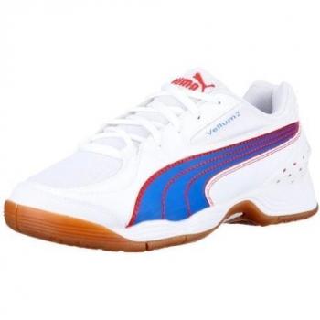 Puma Vellum II Jr 102066, Unisex - Kinder Sportschuhe - Indoor, Weiss