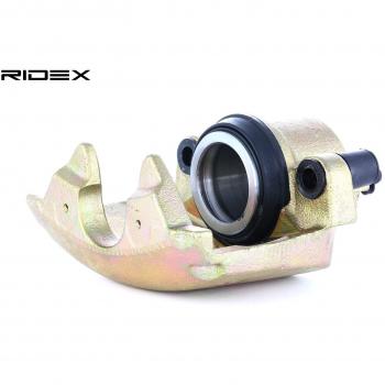 Pinza de freno RIDEX 78B0407 para FORD, MAZDA y VOLVO - Étrier de freno de fundición gris para eje delantero derecho sin fijación