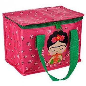 Sass & Belle Bolsa Merienda Frida Kahlo Rosa, Multicolor, Único
