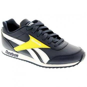 Reebok Royal Cljog 2, Running Shoe Boys, Collegiate Navy/Solar Gold/White, 36 EU