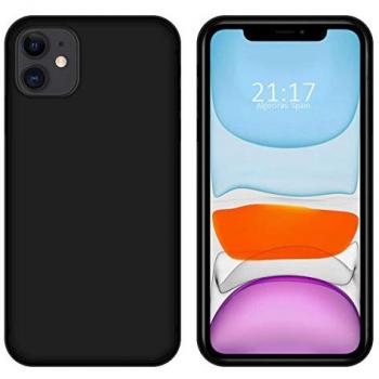 Funda Gel TPU para iPhone 11 (6.1) Color Negra