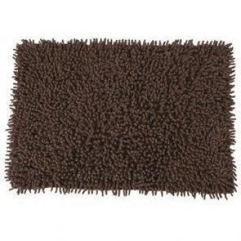 MSV 140517 - alfombras de algodón Brown 80 x 50 x 0,1 cm