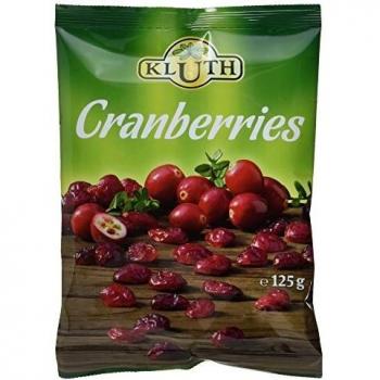 Dried Sweet Cranberries - 125g Vegan Snack with Distinct Flavor