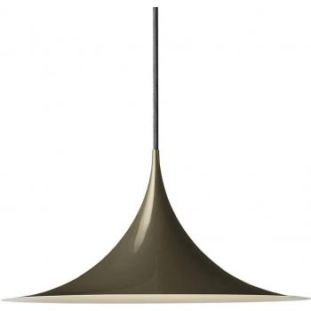 Lámpara colgante Semi Ø 30 cm marrón cacao brillante Gubi