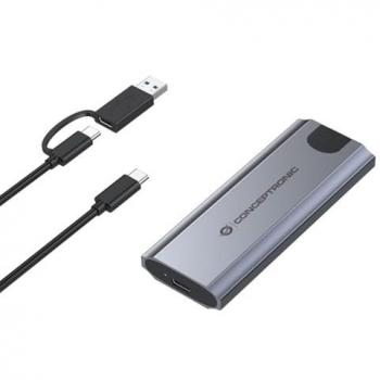 Caja externa SSD M.2 NVMe Conceptronic DANTE05G USB 3.2 Gen 2 Gris