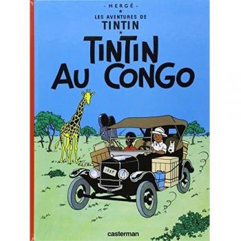 Álbum de Cómic Las Aventuras de Tintín 2: Tintín en el Congo - Edición Clásica de Hergé
