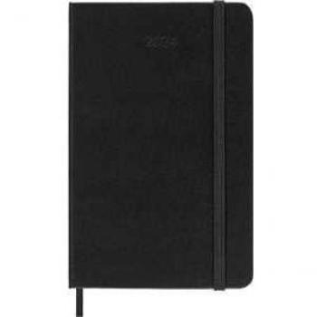Moleskine 12-Month Daily Planner Pocket Black Hard Cover (3.5 x 5.5) DHB12DC2Y24