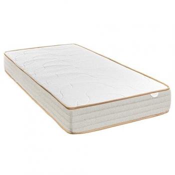 Colchón de muelles ensacados Relax Grace 20 cm altura, Confort Total, 135x190 cm, reversible y transpirable