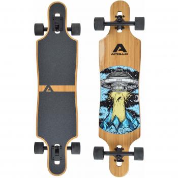 Longboard Twin Tip DT de Fibra de Vidrio Apollo - Ultra Ligero y Estable