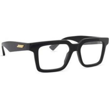 Bottega Veneta BV1216O 001 51 Unisex Black Glasses, Size: 51 MM