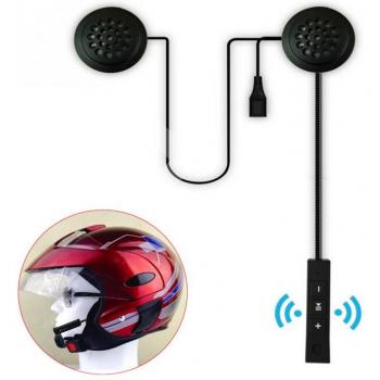 Auriculares Bluetooth 4.1 EDR Antiinterferencias para Casco de Motocicleta Manos Libres