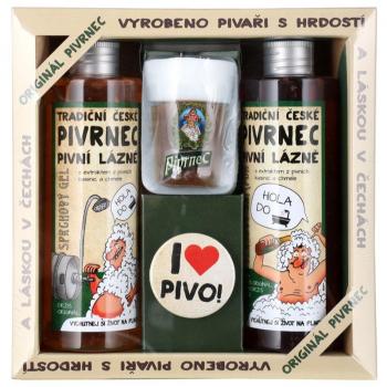 Bohemia Gifts & Cosmetics Beer Set for Body and Hair for Men