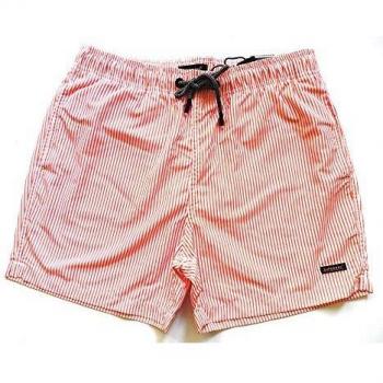 Superdry Edit Swim - Pantalones cortos para hombre naranja y blanco XXL