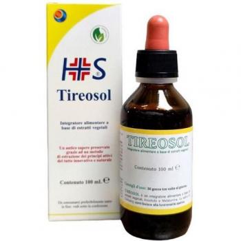 Tireosol 100ml - Herboplanet, suplemento natural para la función hormonal, formulación líquida en frasco de 100 ml