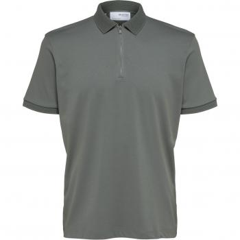 Selected Polo de Hombre Manga Corta Fave