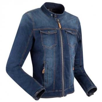 Chaqueta textil de moto Segura Hunky Azul 4XL