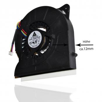 Para ASUS X71 X71Q X71S X71SL N70 N90 F90SV 7H95 M70 F70SL F90SV G71 G71GX C72GX G71G-Q1 G71G-X1 CPU ventilador de refrigeración M70 M70SA M70SR M70Sv M70T M70TL M70Vm M70Vn M70Vr Pro SL72 12 mm de grosor
