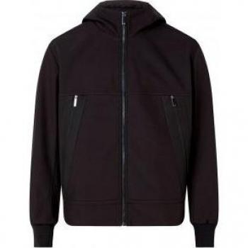 Chaqueta Calvin Klein Recycled Softshell negro