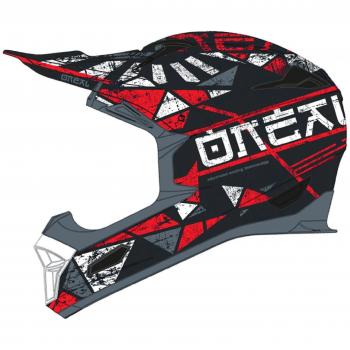 Oneal Fury RL Zen Casco, Rojo, M