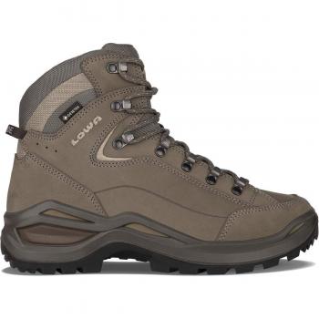 Botas de montaña para mujer Lowa Renegade Evo GTX Mid - Multifuncionales, impermeables y cómodas - Color gris - Talla 37