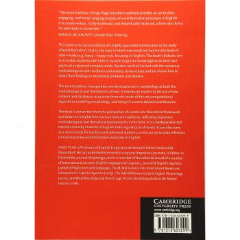 English Word Formation: Cambridge Linguistics Textbook Series