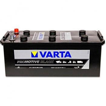 Batería Varta J5 Promotive Black 12V 130Ah 680A - Dimensiones: Largo 514mm x Ancho 218mm x Alto 208mm