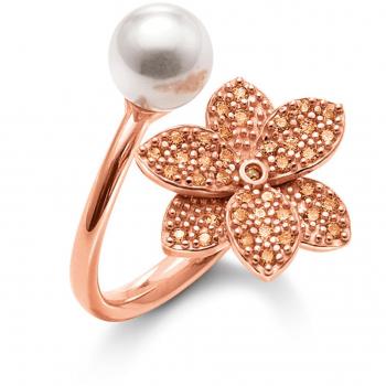 Anillo Folli Follie Mujer 3R19S150RSW-56 Plata de Ley