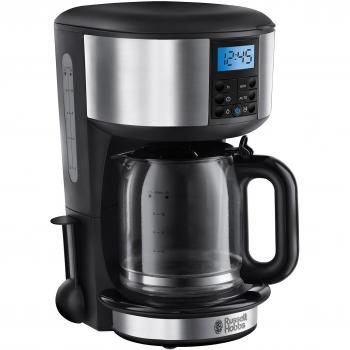 Russell Hobbs 20681-56 Legacy 60 - Cafetera de filtro, acero pulido, jarra de cristal, capacidad de 1,25 l
