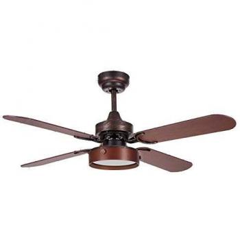TODOLAMPARA - Ventilador DE Techo Modelo BORNAN RÚSTICO