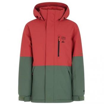 Chaqueta de esquí Protest PRTSAVER JR para niños color rojo