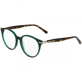 Scotch & Soda 3026 549 Women's Eyeglasses Green Size 52 (Frame Only) - Blue Light Block Available