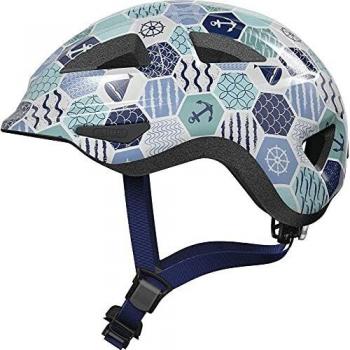 ABUS Anuky 2.0 Children's Bike Helmet, Blue Sea, Medium
