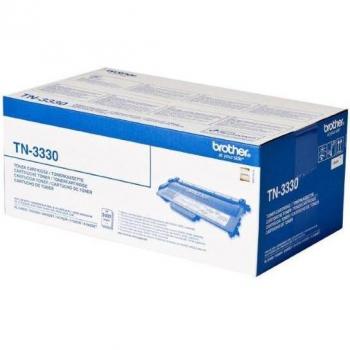 Brother TN-3330 Tóner Original Negro, 3000 Páginas, para HL-5440D/5450DN/5470DW/6180DW, DCP-8110DN/8250DN, M