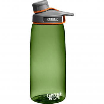 Camelbak Wasserflasche Chute - Bidón para bicicleta, color verde, capacidad 1 litro