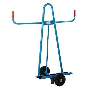 Carretilla Eurokraft Pro 911195 para Planchas - Carga Máxima 300 kg, Ruedas de Goma Sólida Ø 200 mm