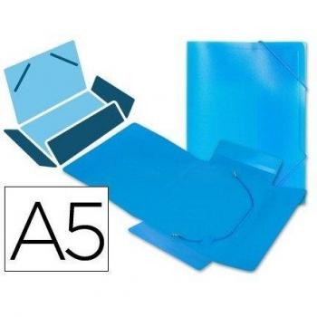 CARPETA BEAUTONE GOMAS SOLAPAS 34972 POLIPROPILENO DIN A5 AZUL