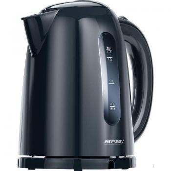 MPM MCZ-85/G1 Hervidor de Agua Eléctrico Inalámbrico 1.7 Litros, Base Giratoria 360°, Apagado Automático, Filtro Antical Extraíble
