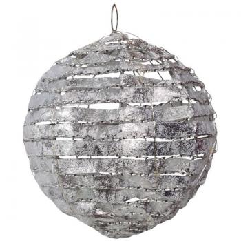 Guirma Bola de 20 Led de Tela con Luz de 20 cms