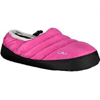 CMP Lynx Women's Insulated Slippers 38/39 - Pink/Black