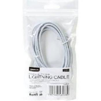 OMEGA CABLE USB LIGHTNING APPLE IPHONE5/IPAD4/IPAD