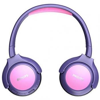 Auriculares Inalámbricos Philips TAKH402 con Micrófono Integrado, Color Rosa