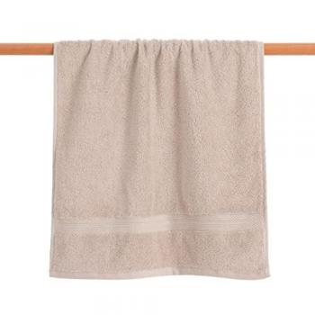 Toalla 100% algodón peinado 650 gr. Moka 100x150, secado rápido, altamente absorbente
